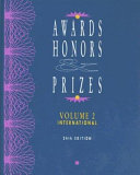 Awards, honors & prizes international