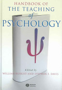 Handbook of the teaching of psychology