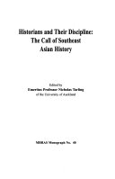 Historians and their discipline the call of Southeast Asian history