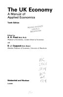 The UK economy a manual of applied economics