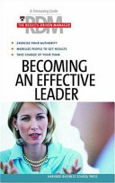 Becoming an effective leader