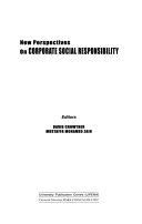New Perspectives on CORPORATE SOCIAL RESPONSIBILITY