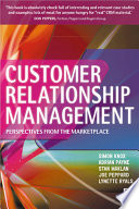 Customer relationship management perspectives from the marketplace