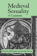 Medieval sexuality a casebook