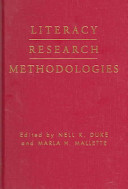 Literacy research methodologies