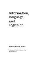 Information, language and cognition