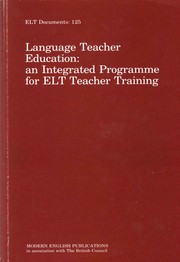 Language teacher education an integrated programme for EFL teacher training