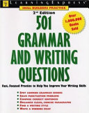 501 grammar & writing questions