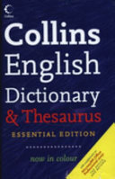 Collins English dictionary & thesaurus