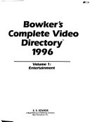 Bowker's complete video directory 1996