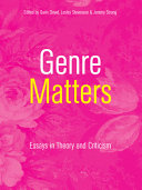 Genre matters essays in theory and criticism