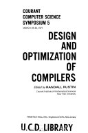 Design and optimization of compilers.