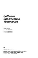 Software specification techniques