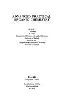 Advanced practical organic chemistry