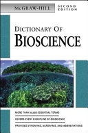 McGraw-Hill dictionary of bioscience