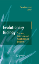 Evolutionary biology concepts, molecular and morphological evolution