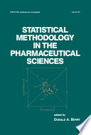 Statistical methodology in the pharmaceutical sciences