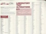 Laboratory test alterations