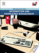 Information and knowledge management