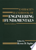 ESHBACH'S HANDBOOK OF ENGINEERING FUNDAMENTALS