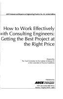How to work effectively with consulting engineers getting the best project at the right price