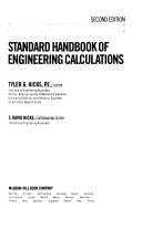 Standard handbook of engineering calculations  yler G. Hicks, editor ; S. David Hicks, coordinating editor
