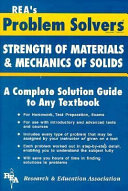 Problem solver in strength of materials and mechanics of solids