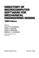 Directory of microcomputer software for mechanical engineering design