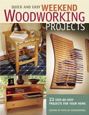 Quick and easy weekend woodworking projects