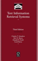 Text information retrieval systems