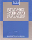 Library web site policies CLIP note #29