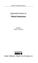 Information sources in official publications