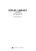 Viipuri Library, 1927-1935