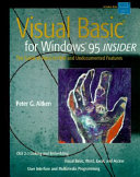 Visual basic for Windows 95 insider the guide to hard-to-find and undocumented features