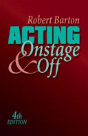 Acting onstage and off