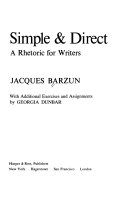 Simple & Direct a thetoric for writers