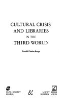 Cultural crisis and libraries in the Third World