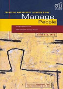 Manage people frontline management learning guide
