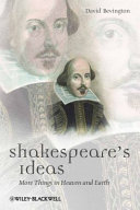 Shakespeare's ideas more things in heaven and earth