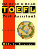 The Heinle & Heinle TOEFL test assistant vocabulary