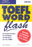 TEOFL word flash the quick way to build vocabulary power