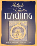 Methods for effective teaching