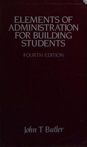 Elements of administration for building students