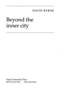 Beyond the inner city