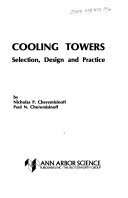 Cooling towers selection, design, and practice