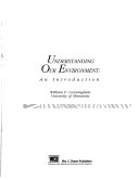 UNDERSTANDING OUR ENVIRONMENT An Introduction