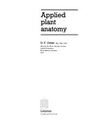 Applied plant anatomy