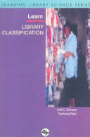 Learn library classification