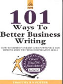 101 ways to better business writing