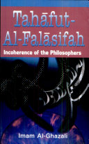 Tahafut al-falasifah incoherence of the philosophers